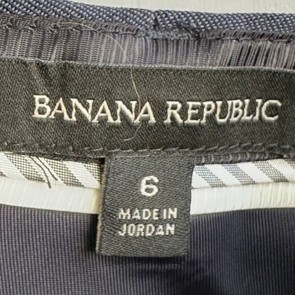 Banana Republic Logan Fit Wool Trousers Navy NWT - Picture 7 of 10